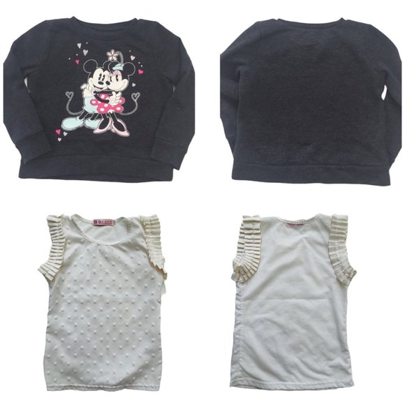 Disney Other - Lot 2pc Disney Jumping Beans Girl’s Fleece Size 4T